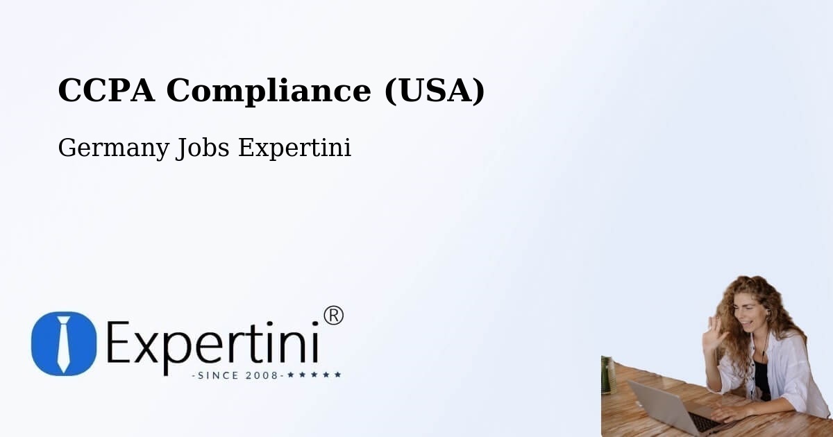 CCPA Privacy Rights & Compliance Notice – Dienheim - Germany Jobs Expertini
