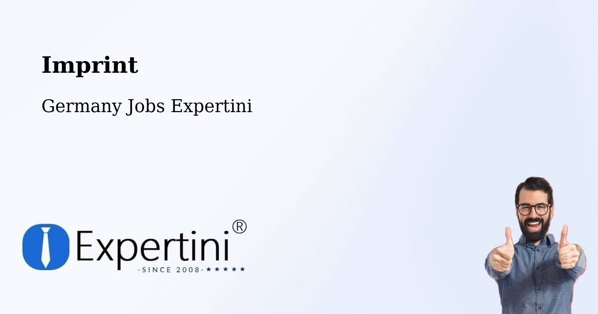 Imprint – Dienheim - Germany Jobs Expertini